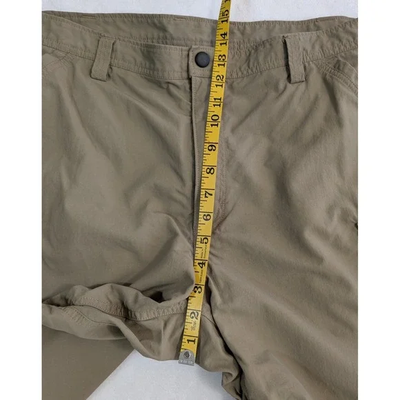 DULUTH TRADING Mens Cargo Shorts Sz 42 Armachillo Cooling TAN Ripstop Work 11" - Picture 6 of 9